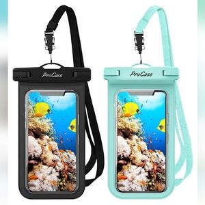 2 Waterproof Cellphone Pouch Cases